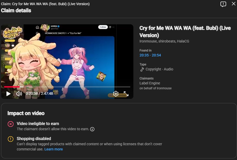 BananaJuju_'s tweet photo. of course this gets claimed... https://t.co/MEEElwBOoz