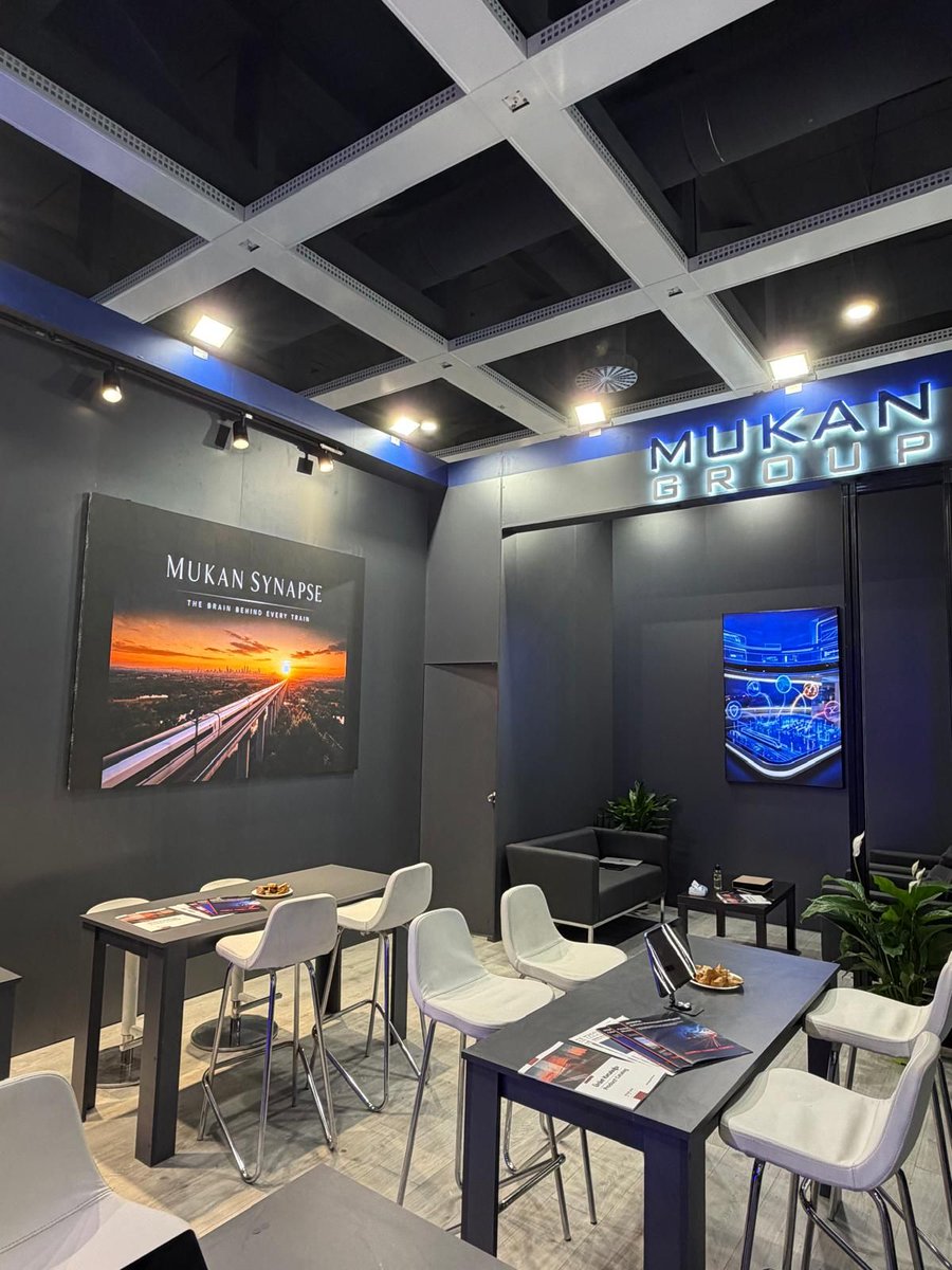 mukanrail's tweet photo. Mukan Group olarak InnoTrans 2026 fuarındaki yerimizi aldık.

Standımız, sektör paydaşlarımızla bir araya gelmek ve yenilikçi çözümlerimizi sizlerle paylaşmak üzere hazır. Sizleri standımızda ağırlamaktan memnuniyet duyarız.

📍 Hall 6.1 | Stand 215
📅 22–25 Eylül 2026 | Berlin https://t.co/YEmKNWOhrT