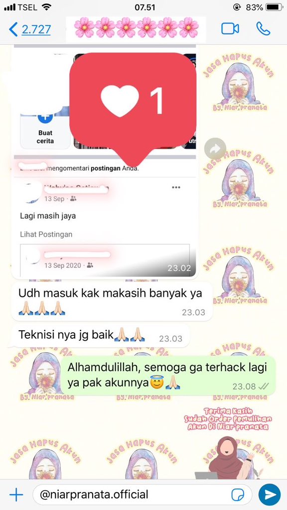 1Alhaily's tweet photo. open jasa pemulihan &amp; perbaikan akun

layanan :
── balikin &amp; pulihkan/pulihin
── sadap wa
── lacak lokasi
── sus/unsuspend akun
── hapus/nonaktifkan akun
── hack akun

instagram,tiktok,facebook,twitter/x,telegram,email/gmail,game,dll

whatsapp di bio profil!
#zonauang https://t.co/e9oMfKj2GA