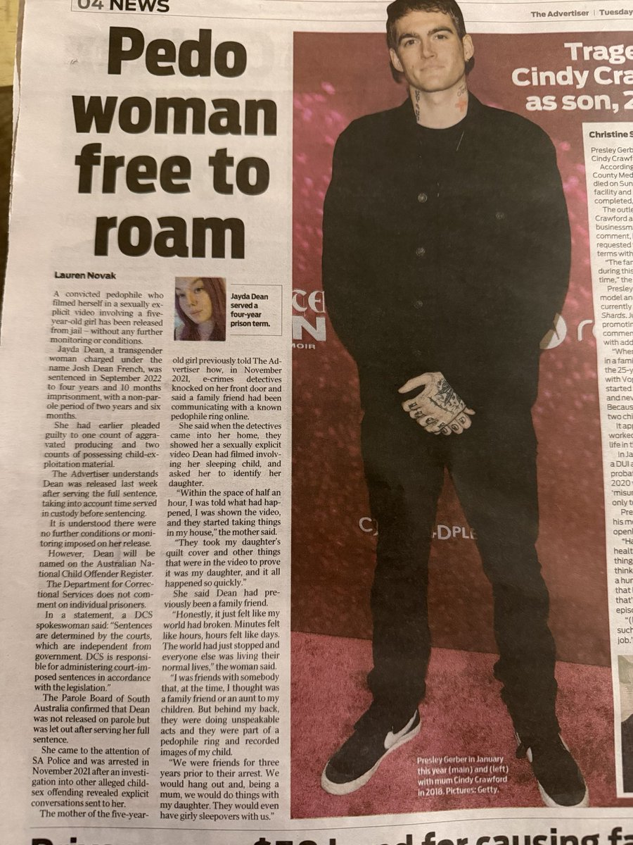 ThePlebeianPlea's tweet photo. @hertribevibe And yet, the Advertiser headline reads… https://t.co/hjCttEWG2k