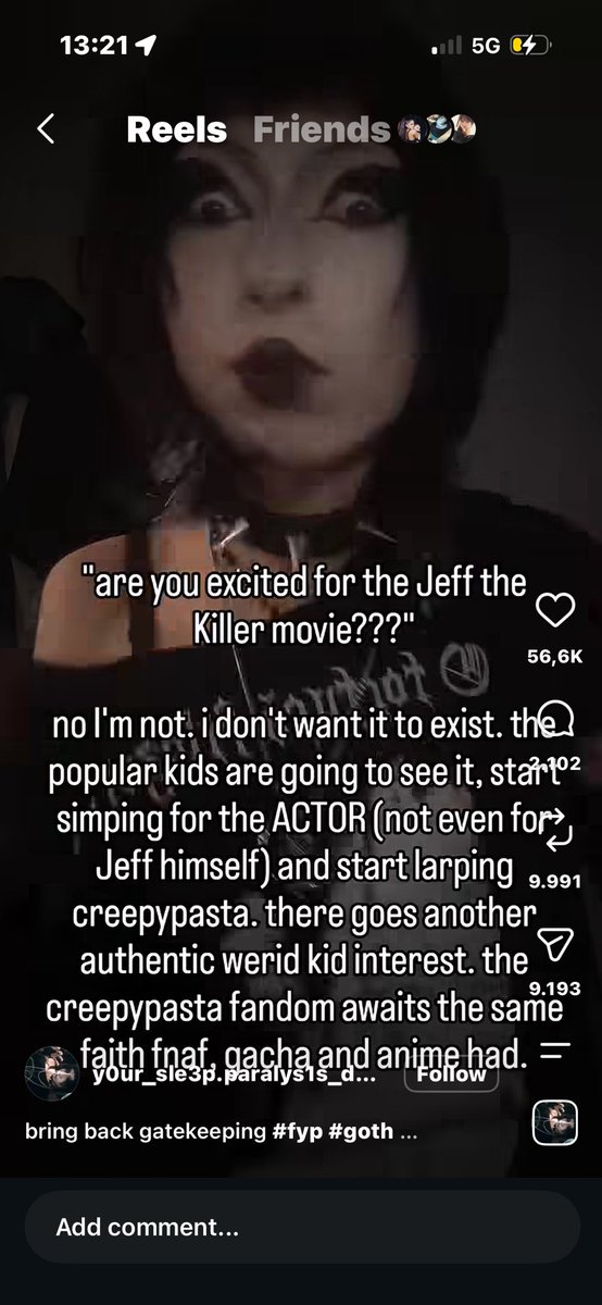 fvkarm's tweet photo. why do people think creepypasta is niche https://t.co/NQRvEtiSvO