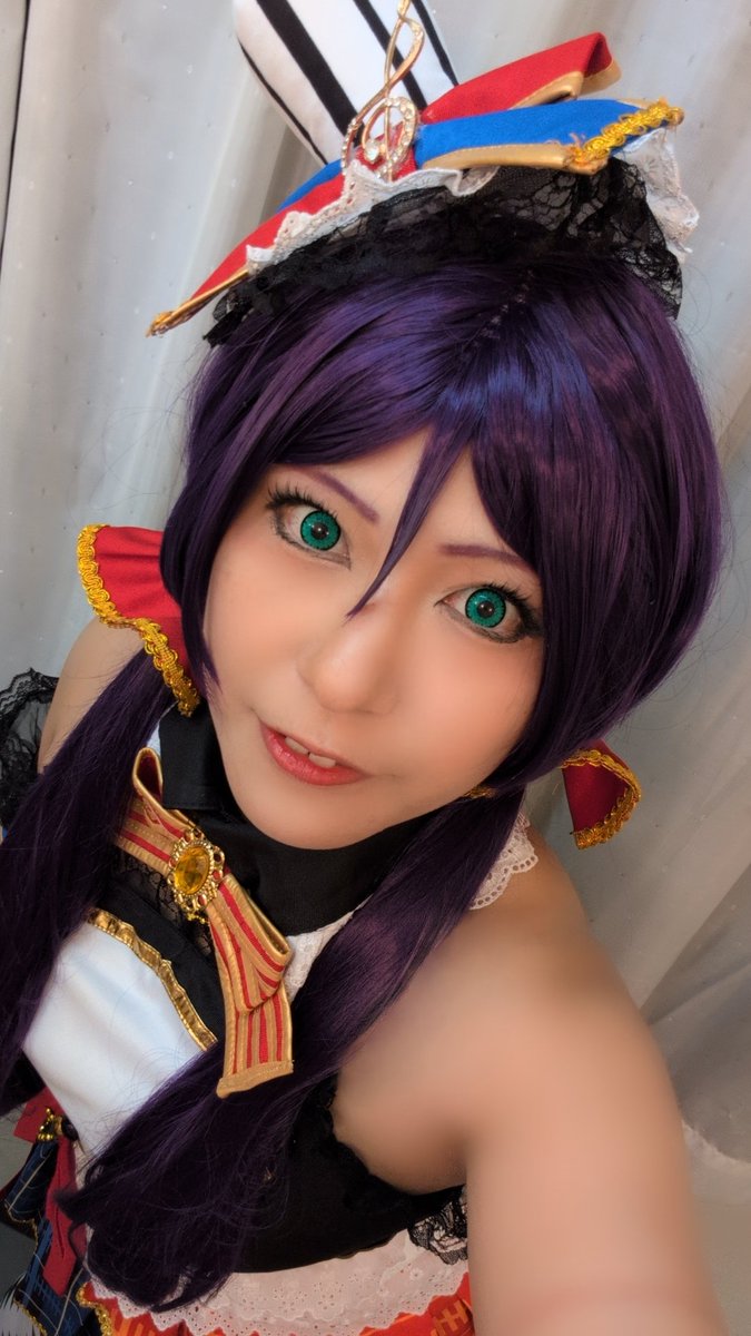 LenR5927's tweet photo. 本日、ラブライブの希ちゃんしてました〜✨️
9人全員揃っての撮影！
凄く楽しかったです！最高じゃ👍✨

#令和のカフェメイド覚醒併せ https://t.co/TBSxb43p98