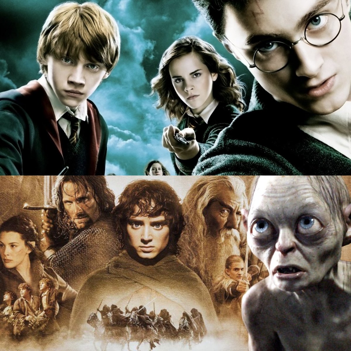 MemeOfSteel_'s tweet photo. Is The Lord of the Rings better than Harry Potter? https://t.co/sHM9BF3Tyr