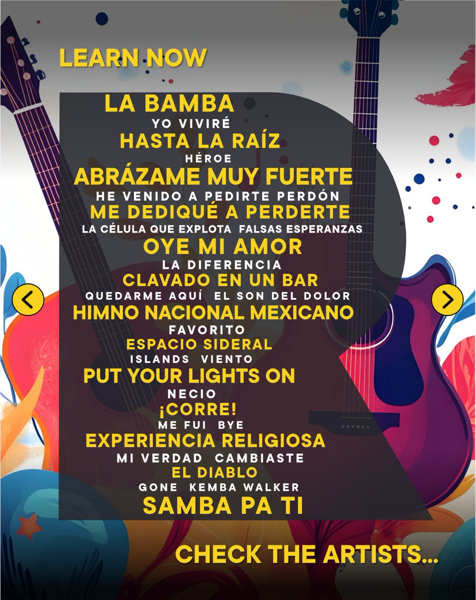 rocksmithplus's tweet photo. 🎶 CELEBRATING LATIN HERITAGE MONTH 🎶

From Maná to Bad Bunny, Ritchie Valens to Natalia Lafourcade, nearly 30 tracks celebrating the rhythms and voices that shaped generations, all playable on Rocksmith+.

Repost if Latin music is in your blood 🎵

DOWNLOAD NOW FOR FREE 👉 https://t.co/ZdImfcZuF6

#RocksmithPlus #LatinoHeritageMonth