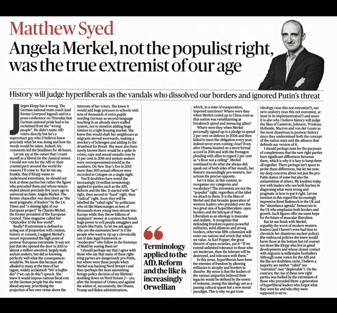 Mike_Fabricant's tweet photo. “If we extend unlimited tolerance to those who are intolerant, then the tolerant will be destroyed, and tolerance with them”
the philosopher, Karl Popper. https://t.co/fGkl81oonv