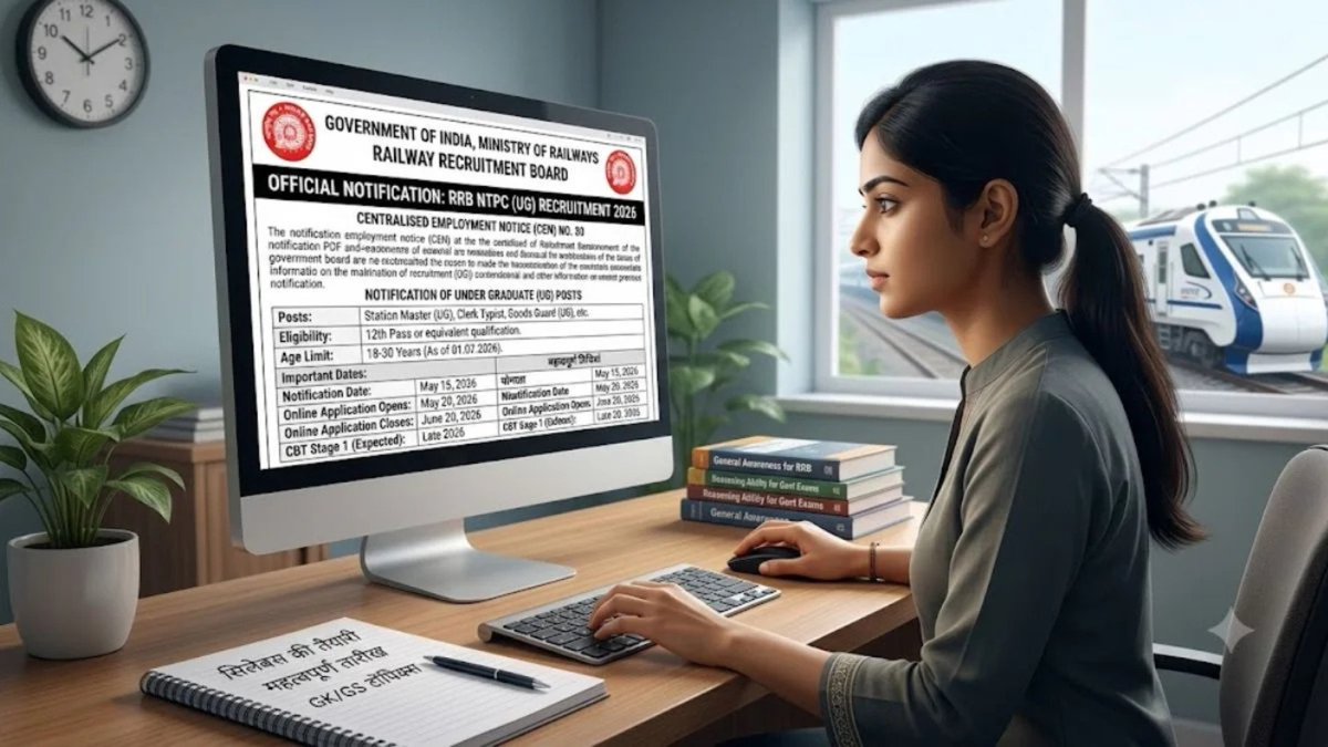 abstarnews_'s tweet photo. RRB NTPC UG Recruitment 2026: 12वीं पास के लिए रेलवे में 1,688 पदों पर भर्ती, 15 अक्तूबर से आवेदन
https://t.co/rnA7hIvVts
#rrbntpcugrecruitment2026 #rrbntpc2026 #rrbntpc #railwayrecruitment #railwayjobs #sarkarinaukri #governmentjobs #railwayjobs2026 #rrbjobs #12thpassjobs #railwayvacancy #ntpcrecruitment #rrbexam #sarkarijob #jobalert