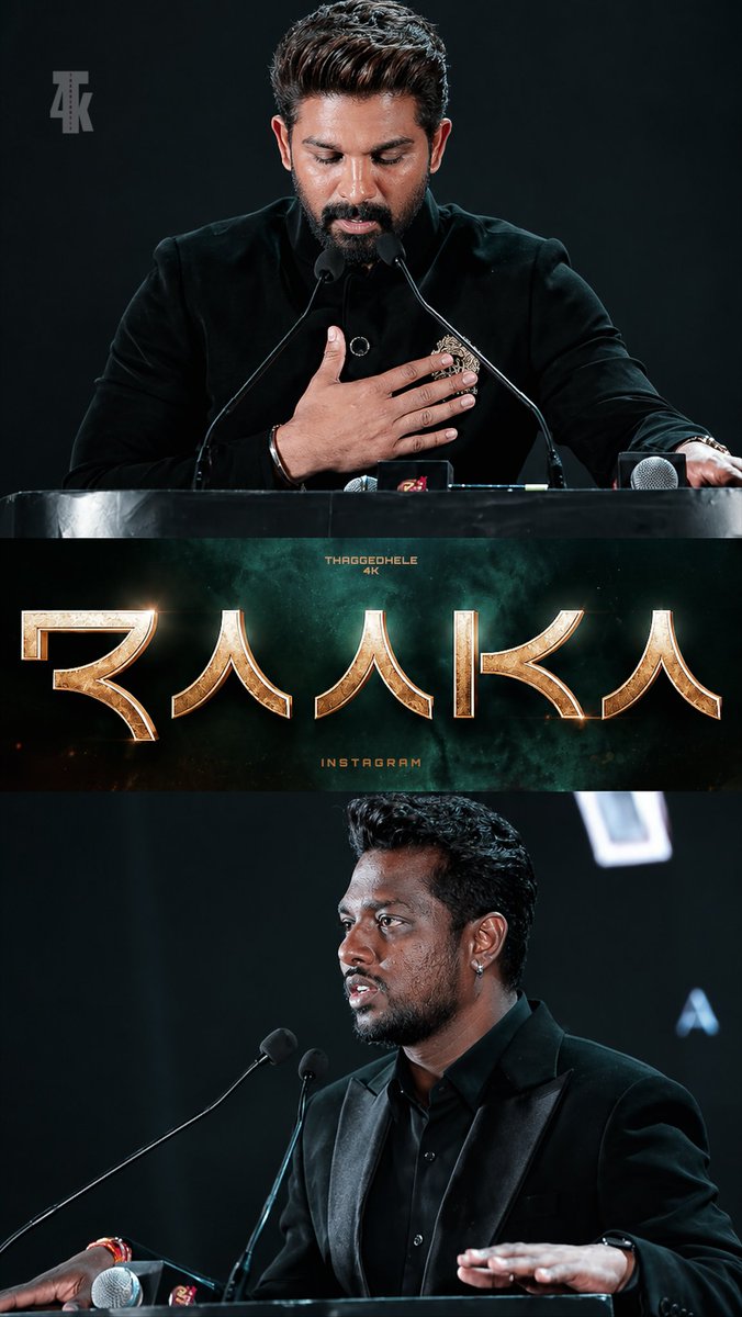 thaggedhele4k's tweet photo. rAAka💥

#alluarjun #raaka #images https://t.co/GgzMJxKsux
