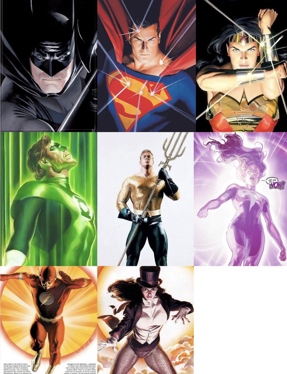 New_God3's tweet photo. My ideal justice league lineup https://t.co/On5t4c872r