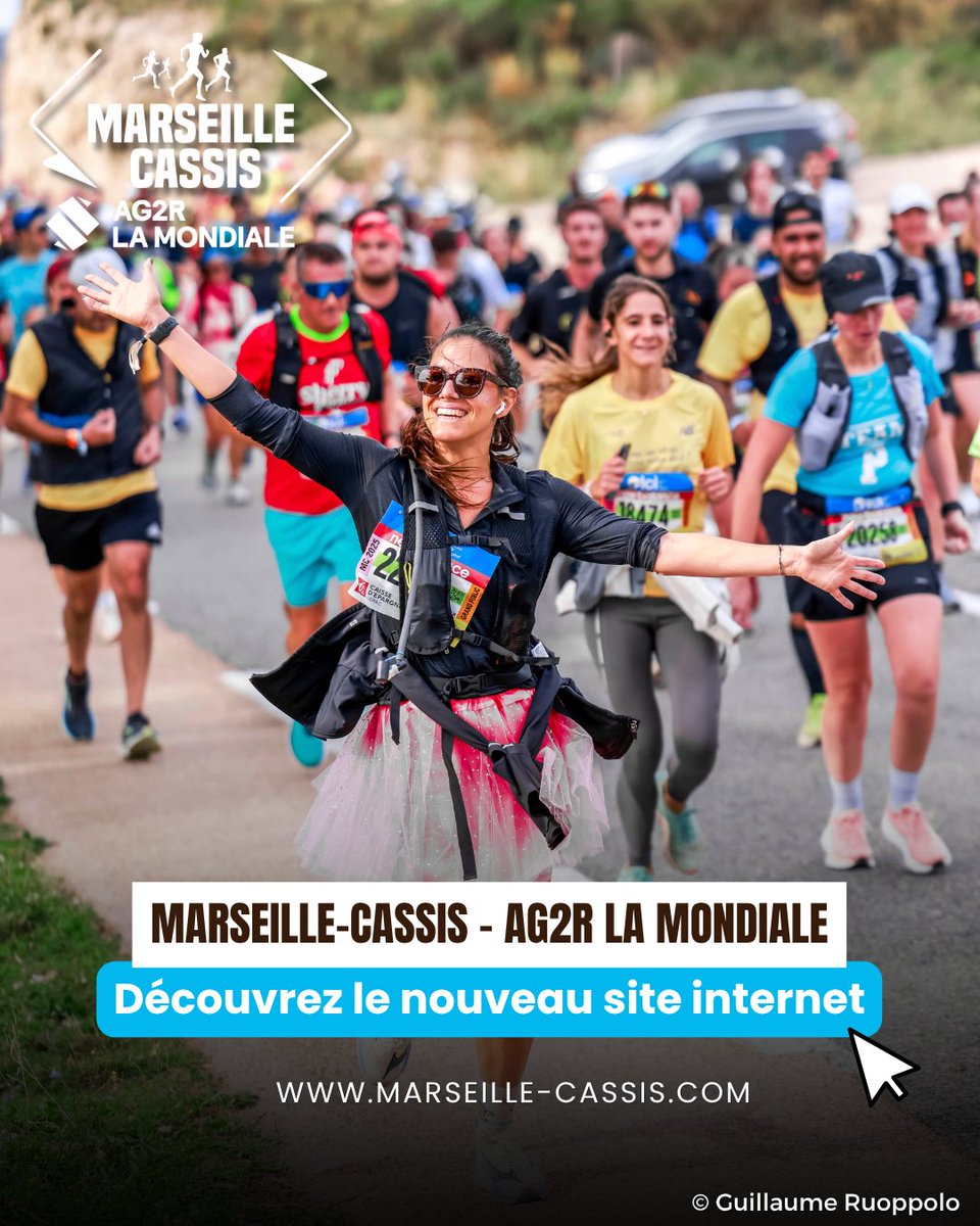 MarsCassis's tweet photo. 𝙉𝙤𝙪𝙫𝙚𝙖𝙪 𝙨𝙞𝙩𝙚 𝙞𝙣𝙩𝙚𝙧𝙣𝙚𝙩 💻📱✍️

En 2026, nous avons décidé de repenser entièrement le site de Marseille-Cassis - AG2R LA MONDIALE. 🤩💫

👉 Découvrez-le dès maintenant sur https://t.co/kNXfI8yBzA.

#MarseilleCassis #AG2RLAMONDIALE #Running #Course #SiteWeb https://t.co/telumBrYII