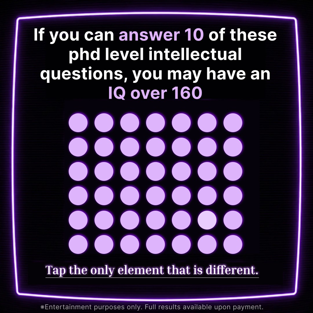 mindinsig's tweet photo. Think you're smarter than most?

This 3-minute challenge may reveal your hidden blind spots. 👇