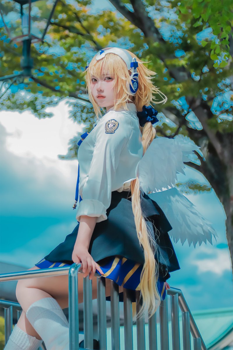 love1loooomy's tweet photo. 英霊学装  メタトロン・ジャンヌ
photo.@masaru_cos #まさるみ https://t.co/uyqzJOTNIA