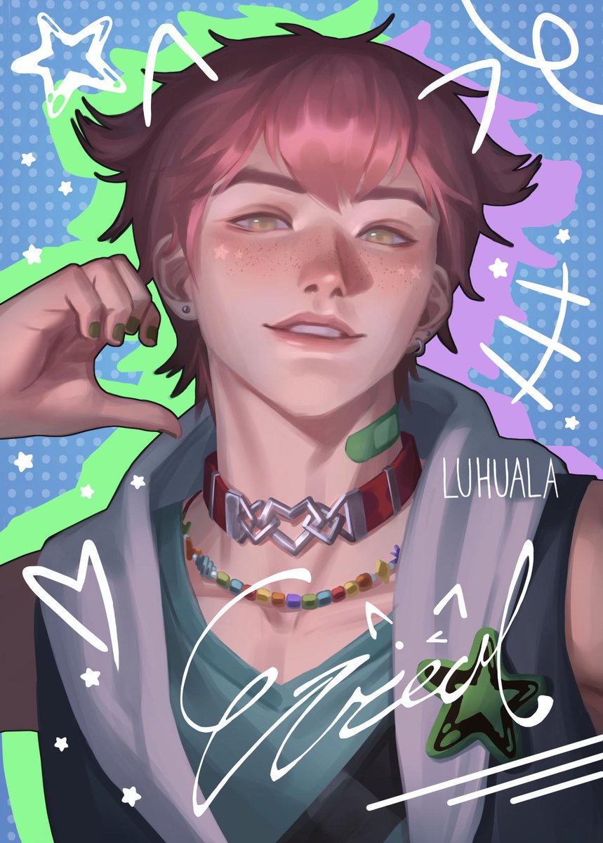 LuhualaArt's tweet photo. Ezreal photocard! 💚
#HEARTSTEEL‌ #LeagueOfLegends @riotgamesmusic https://t.co/mJIt6LhZA3