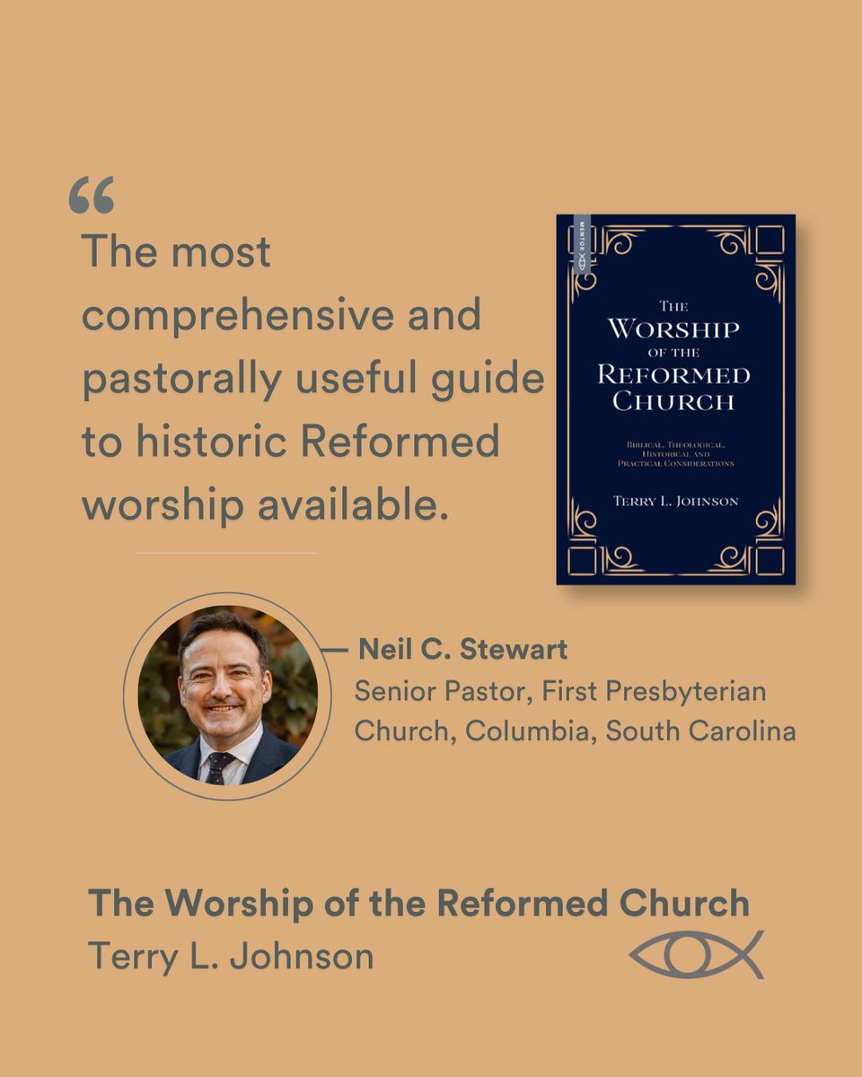 Christian_Focus's tweet photo. The Worship of the Reformed Church has been warmly commended by Jonathan L. Master, Neil C. Stewart, @iver_martin and Cameron Clausing for its biblical, historical and practical treatment of worship. 

A substantial guide for pastors, church leaders and anyone wanting to think more carefully about how the church worships from Terry L. Johnson (@ref2day of @IPCSAV).

Available today: https://t.co/dTcn50e6jM