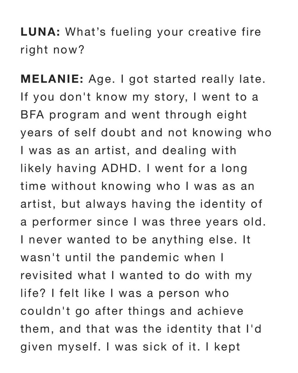 itsmelanieh2ctr's tweet photo. Had the privilege of speaking to  about ‘Whatever’s Left’, me, you, and a little about what’s next. Full interview is up now!! thank you Luna Collective and @ ✨🥰🌻 https://t.co/RZ0J2nrV5Z