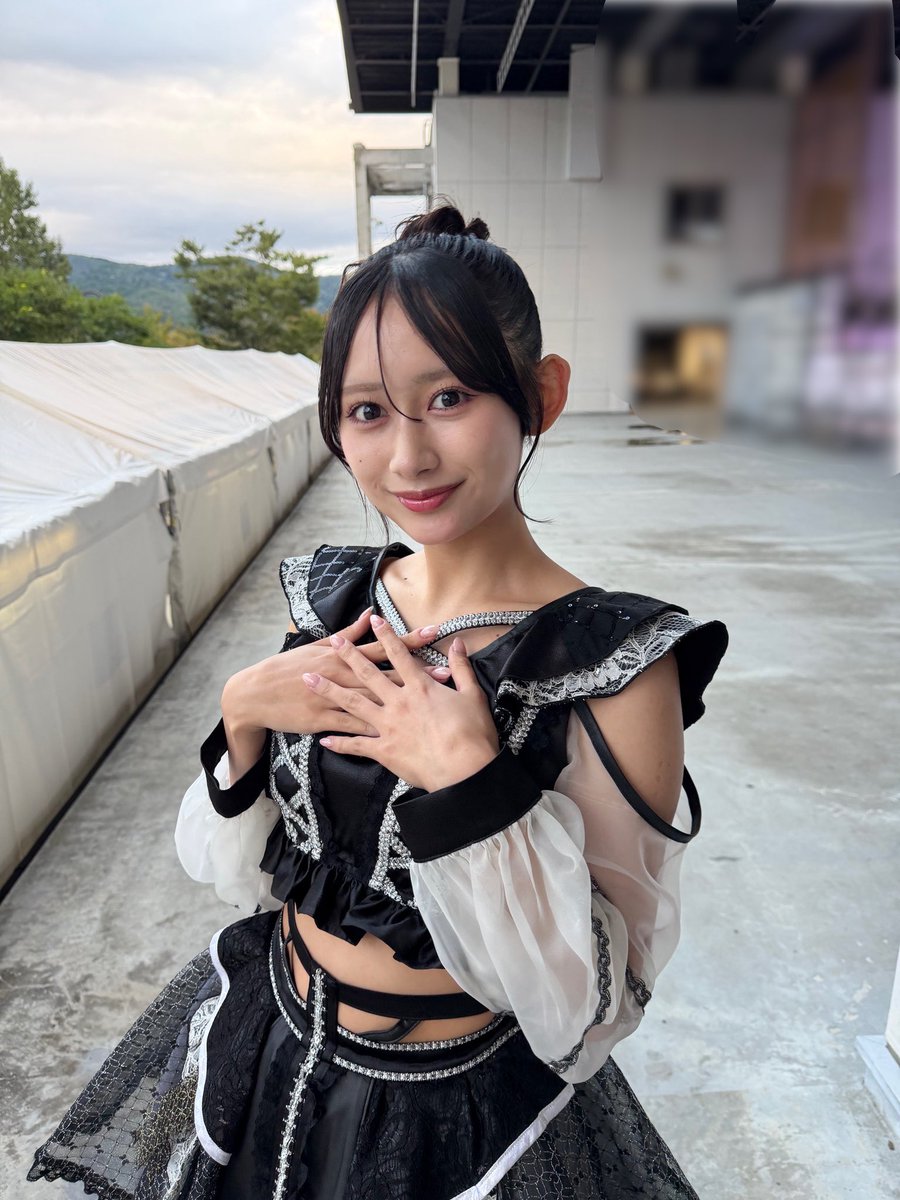 seira_nmb48's tweet photo. #SPARK2026 YAMANAKAKO 
📍山梨県・山中湖交流プラザきらら

足元も悪い中お越しくださり、
本当にありがとうございました！！！

初くるチェンしました！！🫶🏻
やっぱり野外のフェスだいすきー！！

#NMB48 #岡腰星来 https://t.co/fJn7OEH9dR