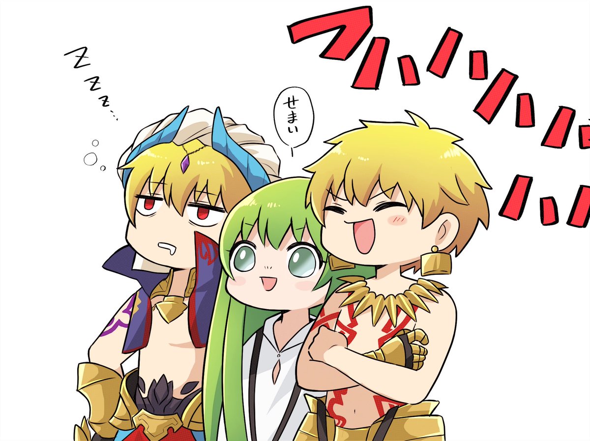 okamakama2's tweet photo. ギルサンドされる友 https://t.co/A9OSbUZT1J