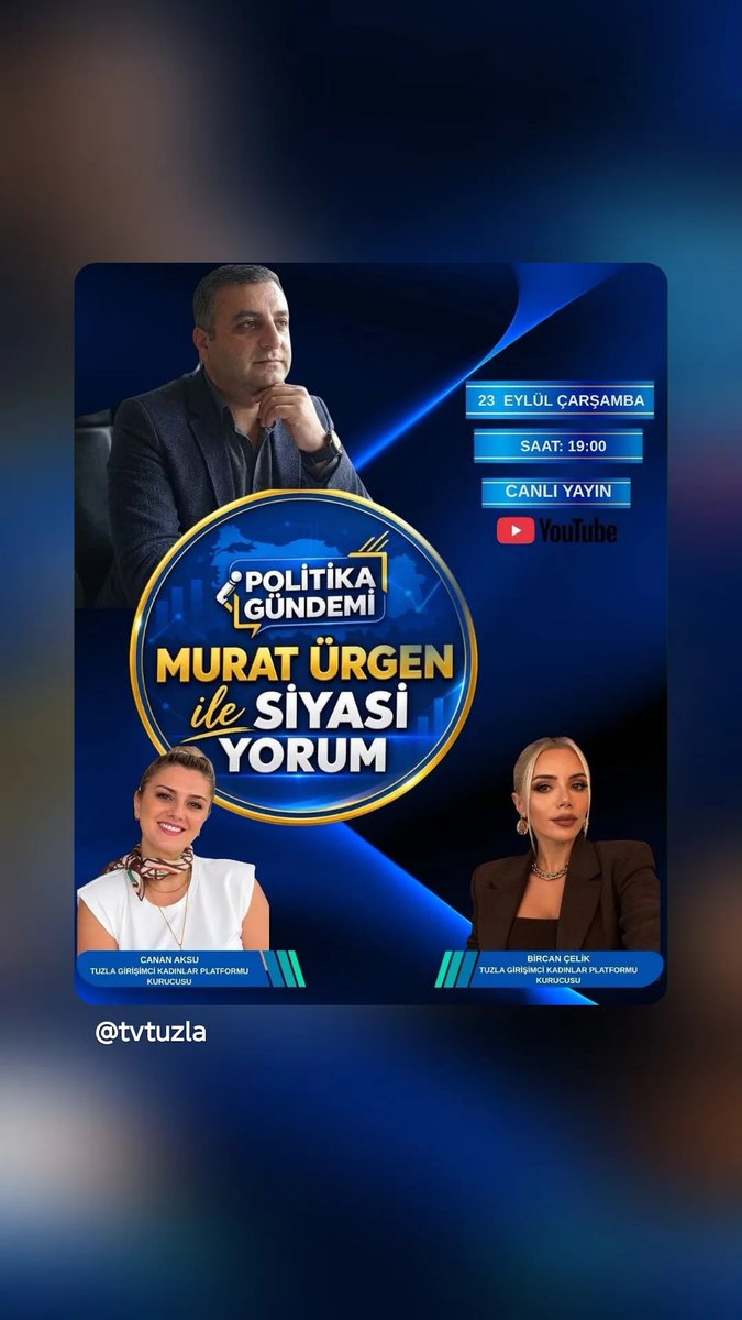 urgenmurat65's tweet photo. Bu haftaki konuklarım çok kıymetli kadın girişimciler... canlı yayına bekliyoruz. https://t.co/PZqNM5O6VB