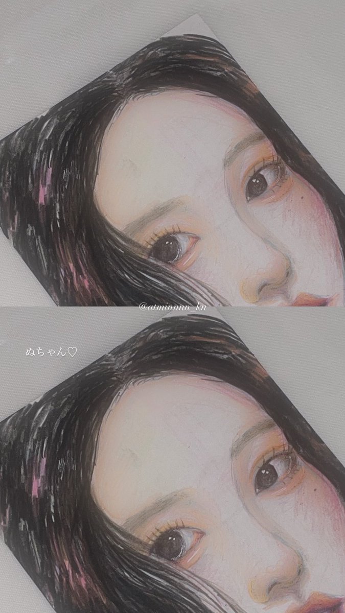 atminnn_kn's tweet photo. 金谷鞠杏ちゃんᐢᴗ͈ ᴗ͈ᐢ🩷

上手く描けなかったので優しく見てください^ᴗ ̫ ᴗ^

ぬちゃんの美貌を見ながら描いてて幸せでした🎀ᩚ

 #金谷鞠杏 #GENIC #模写 https://t.co/kR6Fa5EdLC