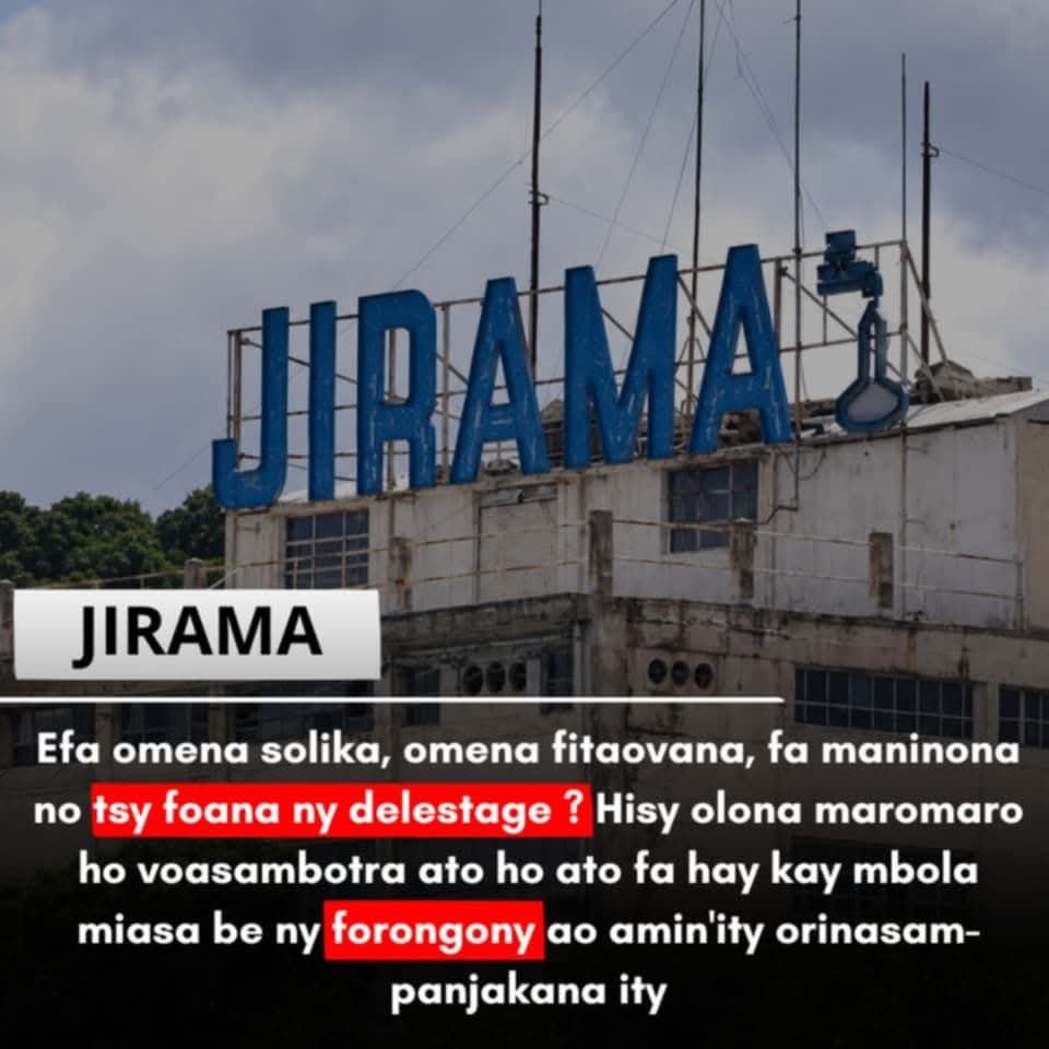 Tookooy_ran5's tweet photo. 🔥 MANGATANY – HERINARATRA
Tariby mitondra herinaratra 300m no voalaza fa nangalarina tao Mangatany. Tapaka ny famatsiana, mitady ireo nahavanon-doza ny manampahefana. ⚡
#JIRAMA #Mangatany #Herinaratra https://t.co/q3IQHG1ArK