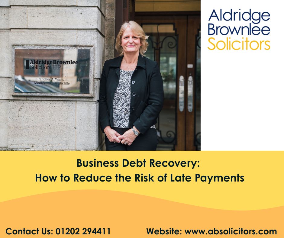 absolicitors's tweet photo. Late payments can put pressure on cashflow.
Our Debt Recovery Associate, Lesley Curtis, shares practical tips to help reduce the risk of unpaid debts. Read Lesley’s advice: https://t.co/CJzMEYVjP0 Need help recovering unpaid debts? Our Debt Recovery team can help.
#DebtRecovery https://t.co/1BLvqu9ez6