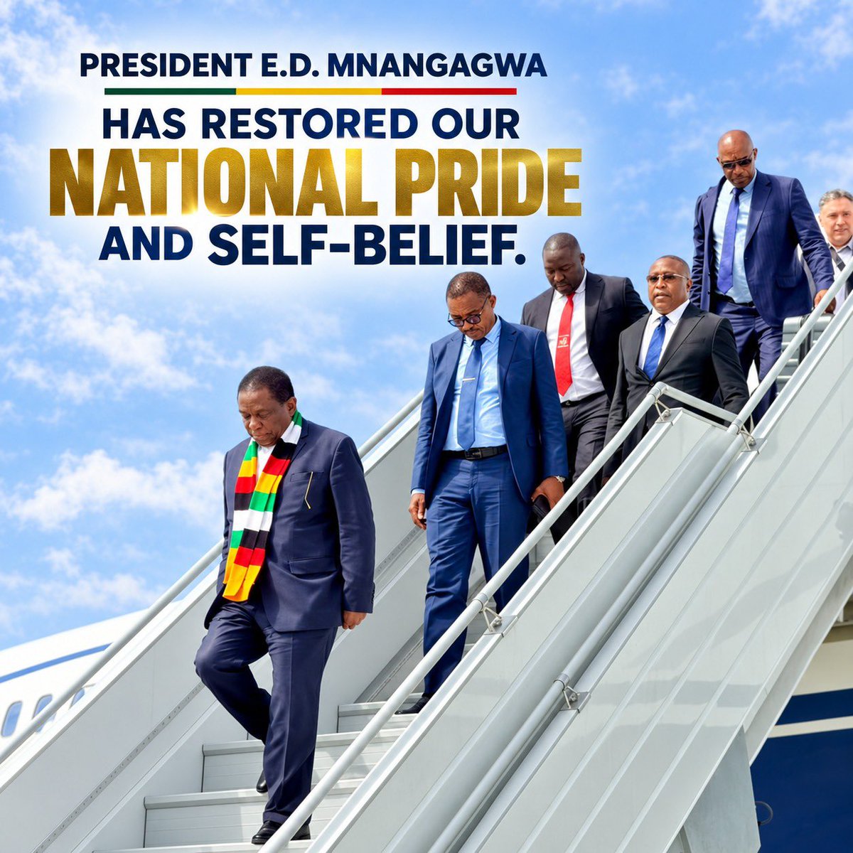 hazelwekwagondo's tweet photo. President @edmnangagwa is a pragmatic leader who is using diplomacy as a tool to unlock economic development under the Zimbabwe is Open for Business Policy. 
#EDWorks https://t.co/acidAfdybG