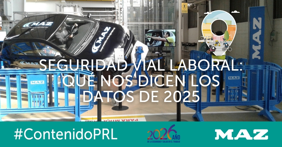 mutuamaz's tweet photo. Hoy, en #ContenidoPRL, hablamos de #SeguridadVialLaboral.
Según el informe MAZ 2025, el 77% de los accidentes laborales de tráfico fueron in itinere.
La movilidad segura también es prevención ➡️ https://t.co/h6ypqR5TLn
#SemanaEuropeaDeLaMovilidad #SaludLaboral #EmpresaSaludable https://t.co/Zu17kqOvTM