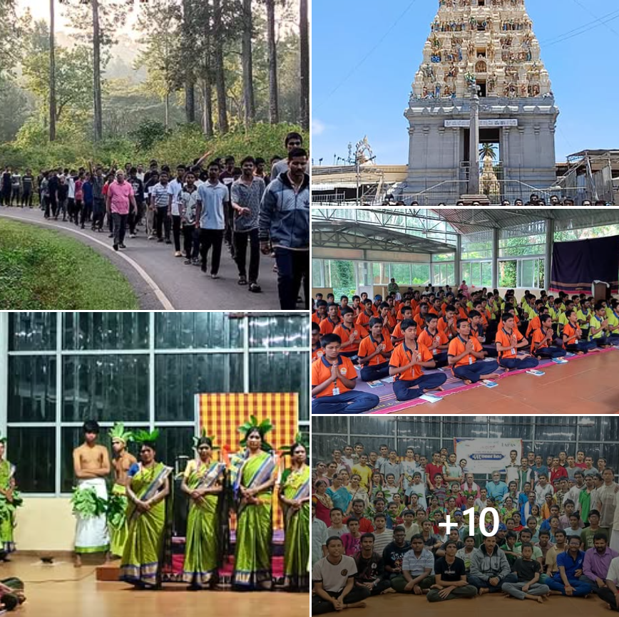 Rashtrotthana_P's tweet photo. ಚಾಮರಾಜನಗರ, ಸ. 18-20: ಬಿಳಿಗಿರಿರಂಗನಬೆಟ್ಟದ ಹಚ್ಚಹಸುರಿನ JSS ಪರಿಸರದಲ್ಲಿ IIT ಸಾಧನಾ ನಿರತ ತಪಸ್ ಮಕ್ಕಳಿಗೆ 3 ದಿನಗಳ ವ್ಯಕ್ತಿತ್ವ ವಿಕಸನ ಶಿಬಿರವನ್ನು ಆಯೋಜಿಸಲಾಗಿತ್ತು.
Read More: https://t.co/QtIsObkDJO
#Rashtrotthana #Tapas #IITJEE #jeecoaching #underprivilegedtalents #personalitydevelopmentcamp https://t.co/jPubBnYlNr