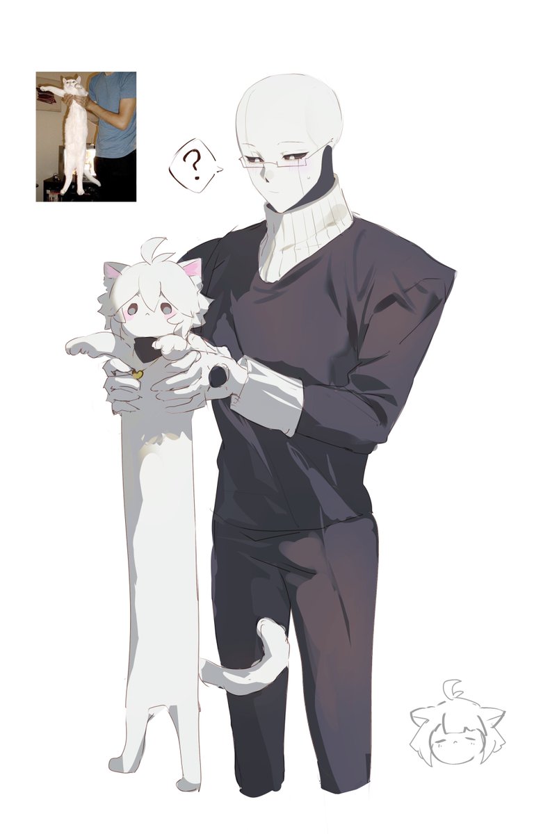 Arche__x's tweet photo. 🐱 #xtale #xchara #xgaster #xfrisk https://t.co/wb2ogR1HF0
