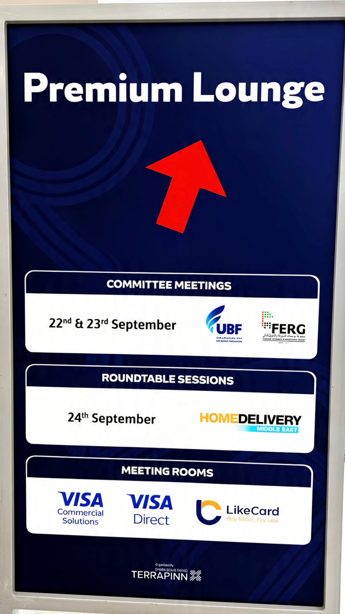 Tarek_Sheikh's tweet photo. A new experience for #LikeCard at @seamlessMENA
this year. We are thrilled to be a Gold Sponsor at this year’s event in #Dubai. To mark the occasion, we are offering an exclusive, premium #VIP experience for our key customers and partners in the Premium Lounge. https://t.co/5g2ls89C29