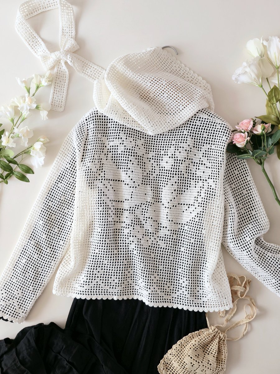SweetYarn_Knits's tweet photo. 원없이 방안뜨기 했지요💕

📃 뜨개도안 : 프롬후드가디건 by 호호수
🧶 뜨개실 : 섬머스티치 by 아더스티치룸 https://t.co/kQSo55GNPu