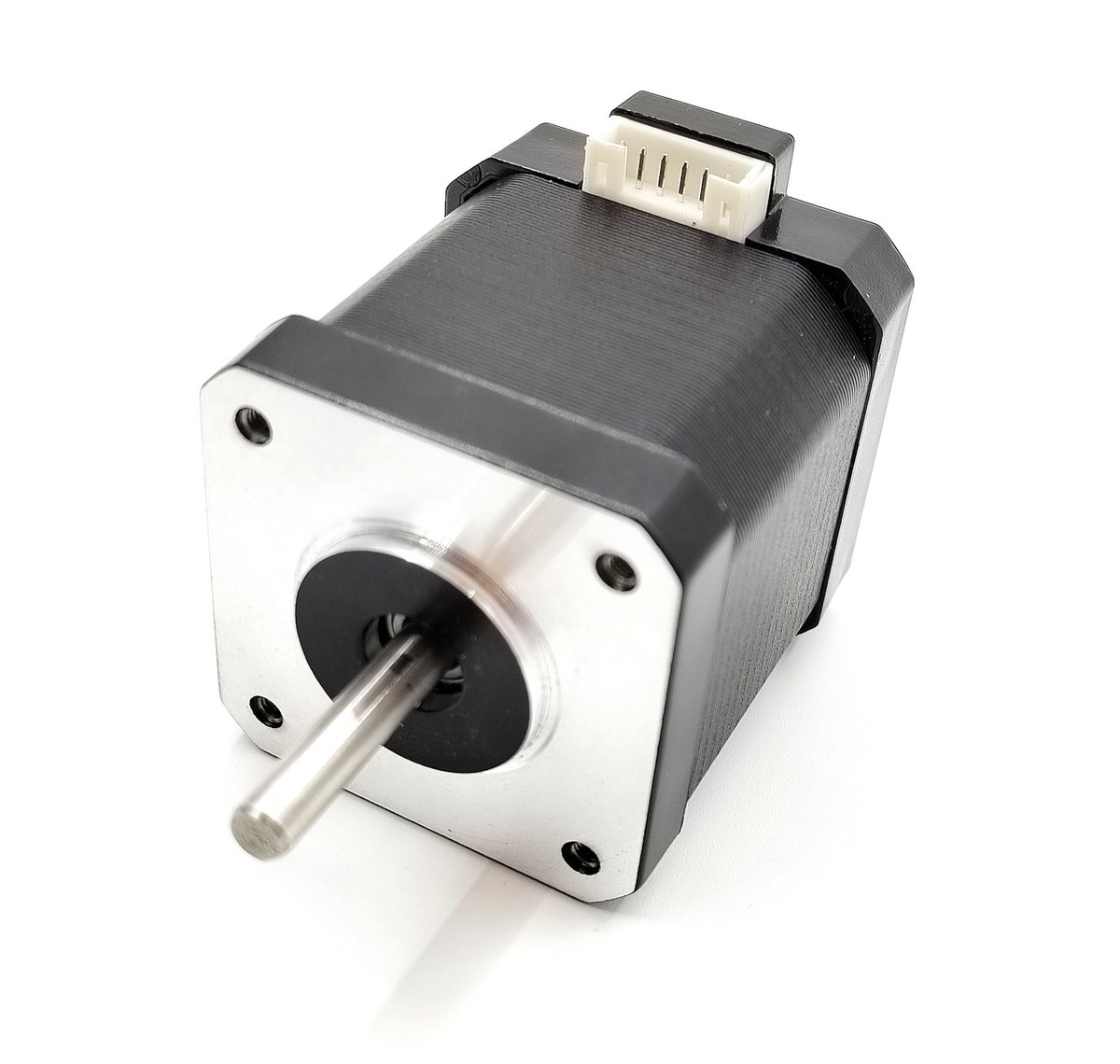 cnxsoft's tweet photo. Open-source hardware servomotor with a motor, driver, motion controller, and encoder embedded in one NEMA-17 body.
https://t.co/d7xIIlxnQT

This level of integration enables the Gearotons M17 to be low-cost ($20 and up) and easier to use. The user has nothing to source and match, nothing to wire between boards, and nothing to configure. Just connect power and one (RS-485) data cable, and you’re good to go.

The STM32G0 firmware, Python and Arduino libraries, the KiCad hardware design files, and 3D files are all open-source.