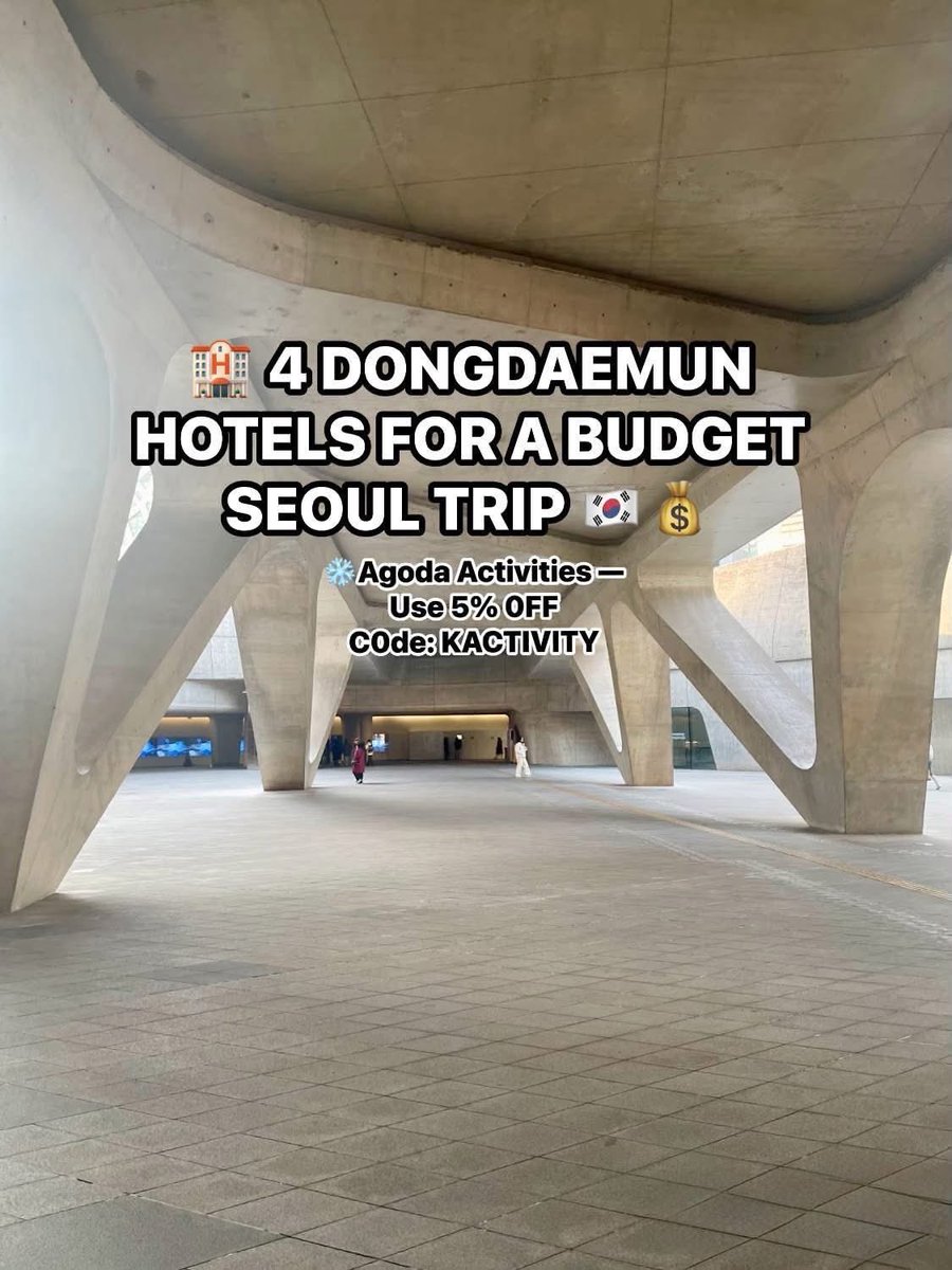 POVKOREA8's tweet photo. 🏨 4 DONGDAEMUN HOTELS FOR A BUDGET SEOUL TRIP 🇰🇷💰

Planning Seoul on a budget? Dongdaemun is worth checking if you want easy access to shopping, food and public transportation.

💙 Browse below $80 hotel in Dongdaemun deals here:
https://t.co/OlvpZ4aX5B https://t.co/SsOrPMFJYU