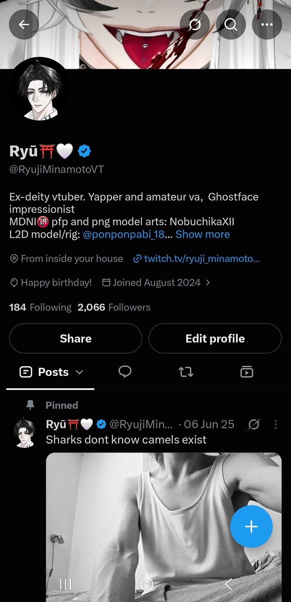 RyujiMinamotoVT's tweet photo. Balloon day! 1 year closer to unc status 

Thank you so much for the support and kind words last night, i felt so bad and emotional, i don't deserve yall but i am forever grateful and will keep doing my best and push forward ~ https://t.co/F2ywRo0QF5