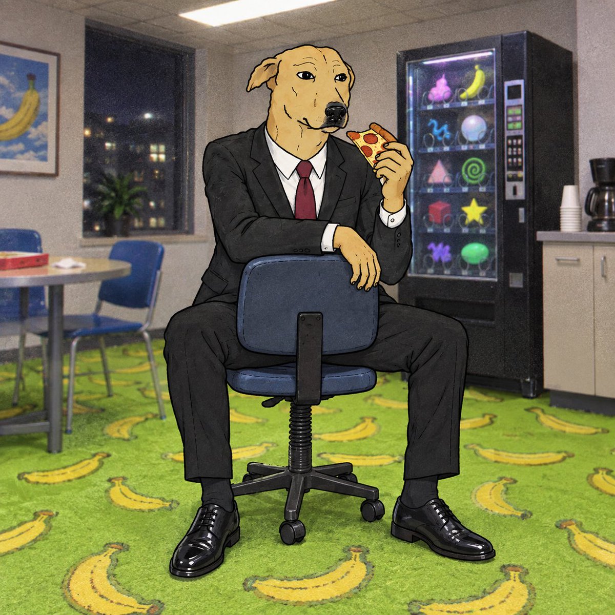 dogmanonsol's tweet photo. He spent too long in the office. Now he’s entering the blockchain. 🐕👔

DOGMAN 

$DOGMAN is launching soon — a memecoin with the most serious face and a completely unserious mission.

Stay tuned. Launch details are coming soon.

#Memecoin #Crypto #pumpfun #axiom @meme #project https://t.co/2CzVK36JRP