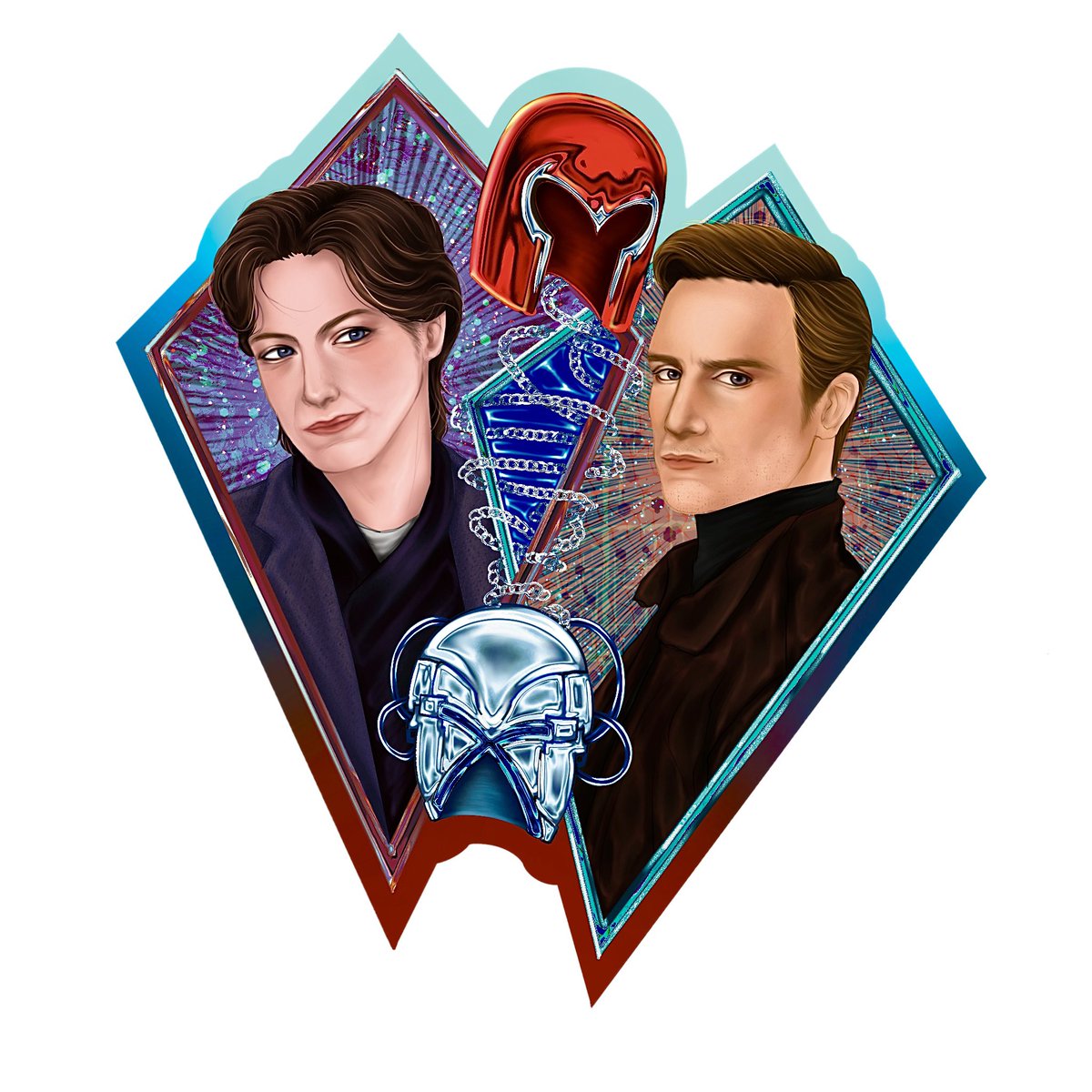__Grumpycats's tweet photo. Half (2/4) of my divorced gay trope is done🥹🤞🏻 #cherik #satosugu https://t.co/xooVDO5CQ7