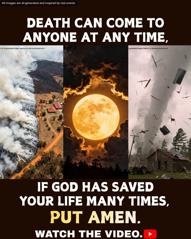 wen99344's tweet photo. 🙏 If disaster strikes tonight, are you and your family truly ready? Watch the movie "Investigation" 🎬👉🔗 https://t.co/fvShGI7b3o ysteries of the Lord's return, you are welcome to join our free Bible study group 👉 💞☎💌👉https://t.co/CXuwCizAaK https://t.co/bTrhst1PGQ