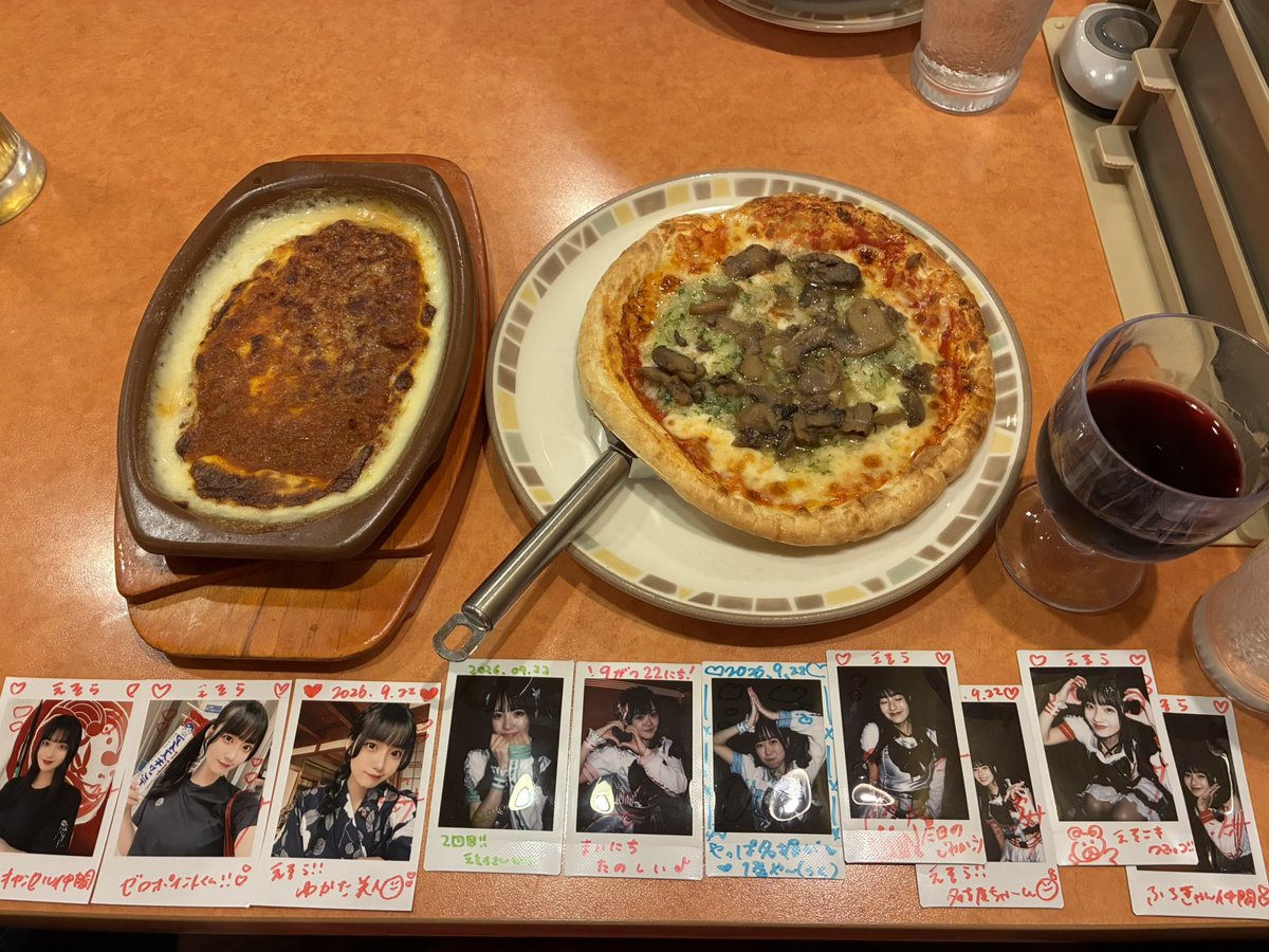 asora_Z's tweet photo. 26年9月22日
名古屋遠征🔥
「リンスタ新体制初めてだから仲良くなろうよオフ会」
『NAGOYA IDOL STREAM』 
(*´ω｀*)お疲れ様でした🍕
滋賀→山中湖→名古屋で疲れたピークで眠過ぎて頭回ってなくてジジイ実感😵‍💫 https://t.co/u4NFjHaDfw
