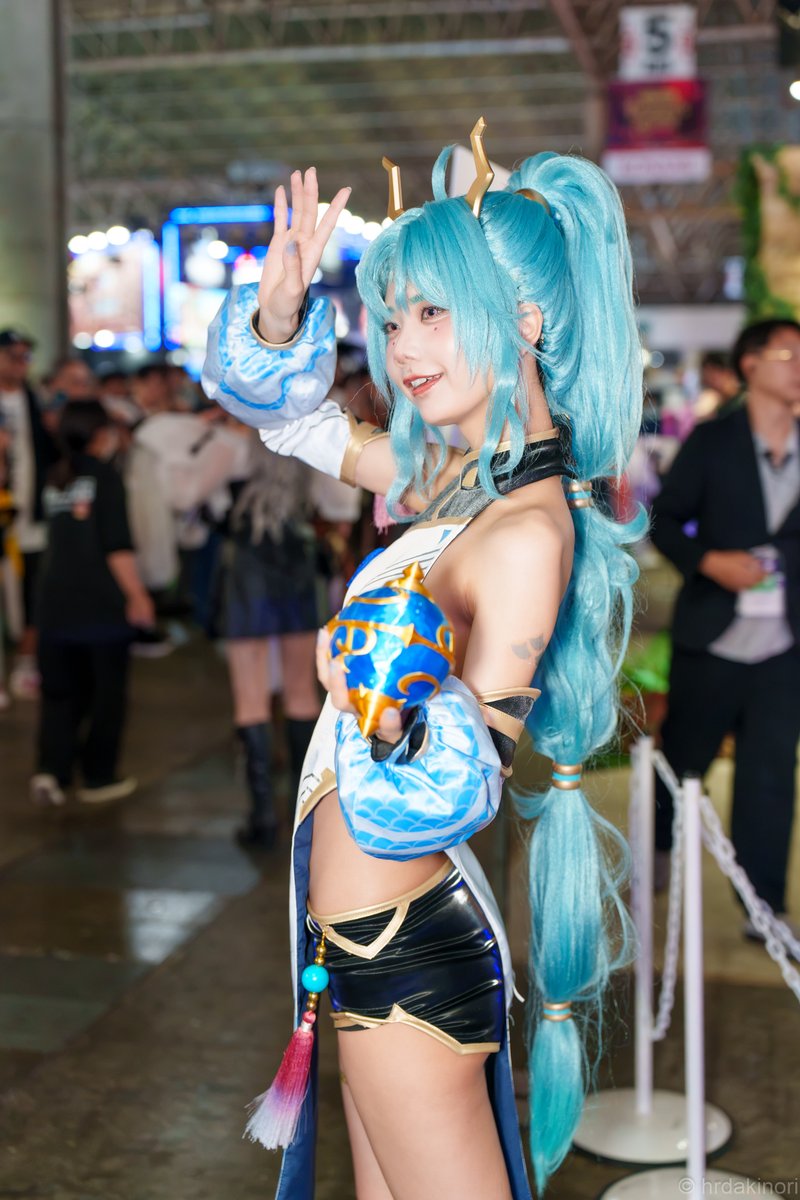 hrdakinori's tweet photo. 2026/9/20 東京ゲームショウ2026
ポケットペアブース
パルワールド
アウリ： かれしちゃん( @karechan3840 )
#TGS2026 #パルワールド https://t.co/cOoWBAb8Hp