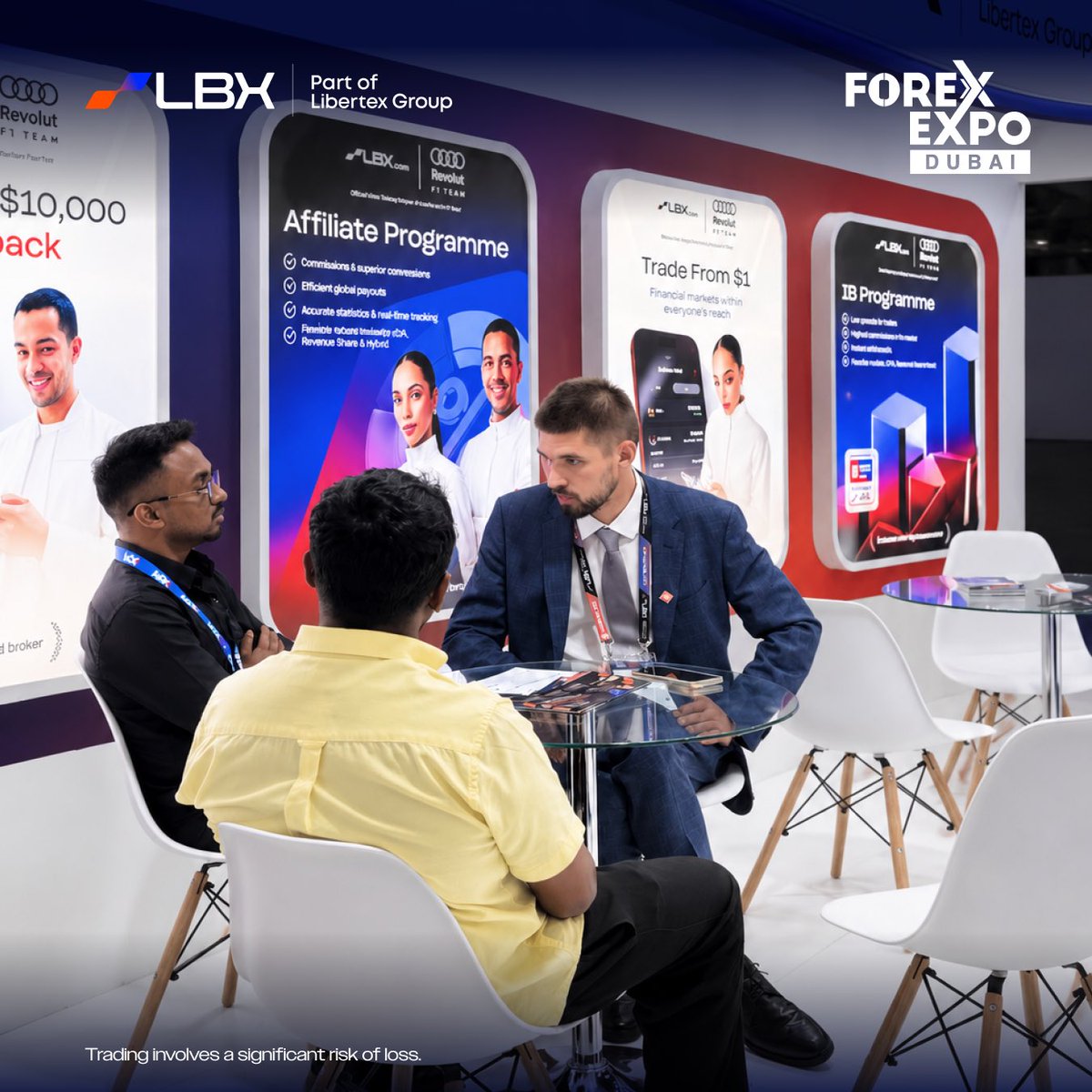 LBXTradeOn's tweet photo. 🇦🇪 We’re live at Forex Expo Dubai!

Day 1 is here! 🚀

The LBX team is ready to meet traders, industry professionals, and the wider trading community.

Join us to explore new opportunities, and learn more about our Affiliate and IB partnerships.

📍 Come find us at Booth 184 and let’s connect. 🤝

#LBX #TradeOn #ForexExpoDubai #Dubai #Trading
