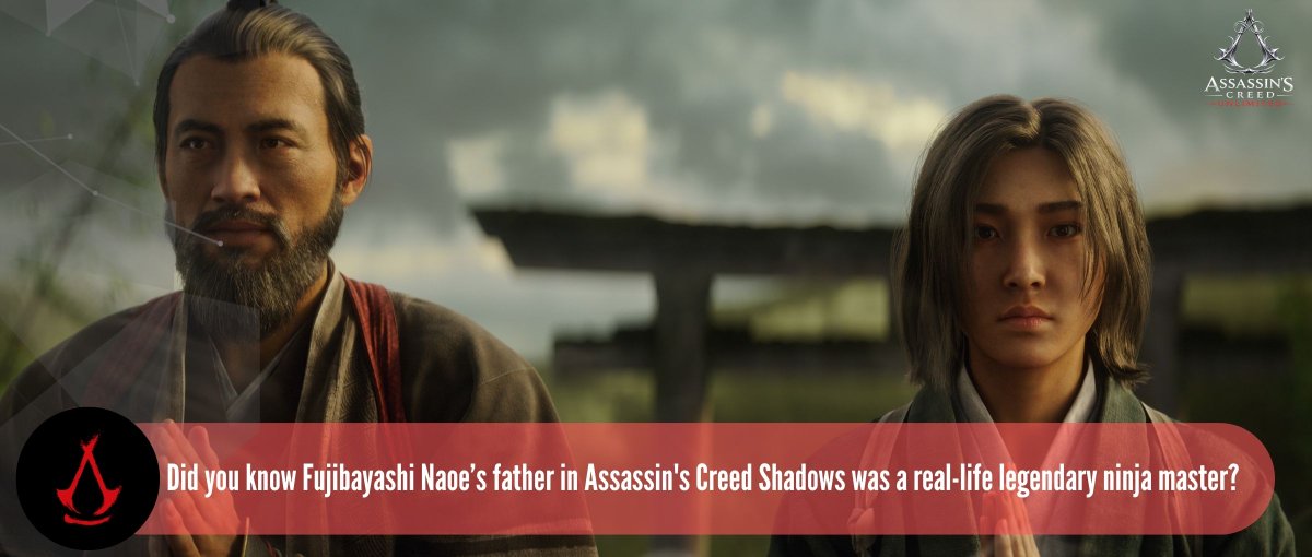 ACUnlimited378's tweet photo. Did you know Fujibayashi Naoe’s father in Assassin's Creed Shadows was a real-life legendary ninja master?

🔸In the game, Naoe's father is Fujibayashi Nagato. Historically, Fujibayashi Nagato is one of three famous Iga jonin, along with Hattori Hanzo and Momochi Sandayu. The Iga Ninja Museum itself refers to these three as the “three Iga Ninja Grandmasters.”

🔸The three families had regional influence: Fujibayashi in northeastern Iga, Momochi in southern Iga, and Hattori in western Iga.

🔸The Tensho Iga War (1579–1581) and Iga's resistance to Oda Nobunaga are historical, although details surrounding individual “ninja” figures are often uncertain.

By: Kevin (@kevincreednews )

#AssassinsCreed #BlackFlagShadows #Ubisoft #UbisoftPartner @Assassins_UK @Ubisoft_UK @assassinscreed #ACUVP @OlgaBaikova
