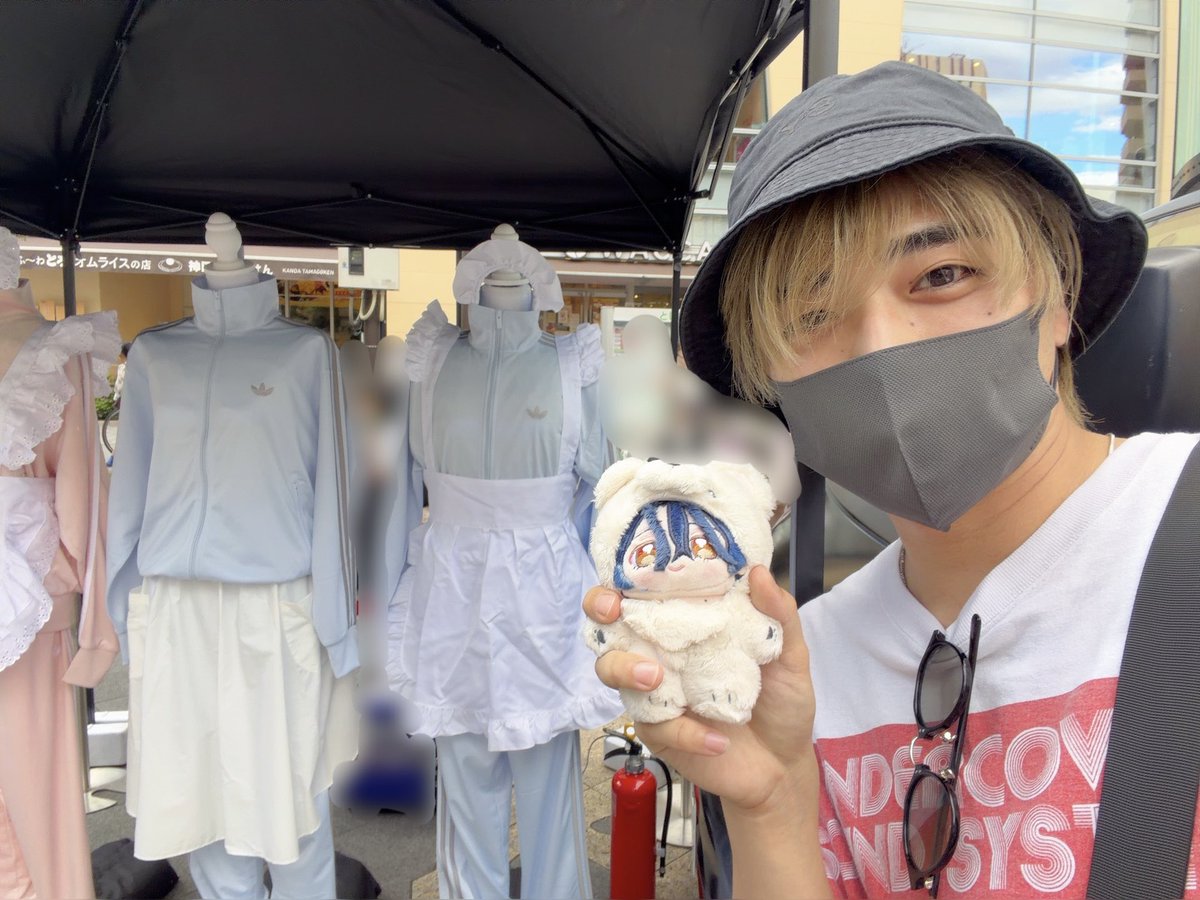 sonosuke_h's tweet photo. #星萌祭　in 中池袋公園
高坂さんと遊びに行きました😆

ものすごい活気に溢れていましたよ〜🔥
#あんスタ萌え萌え文化祭 https://t.co/IZzBTiQI5x