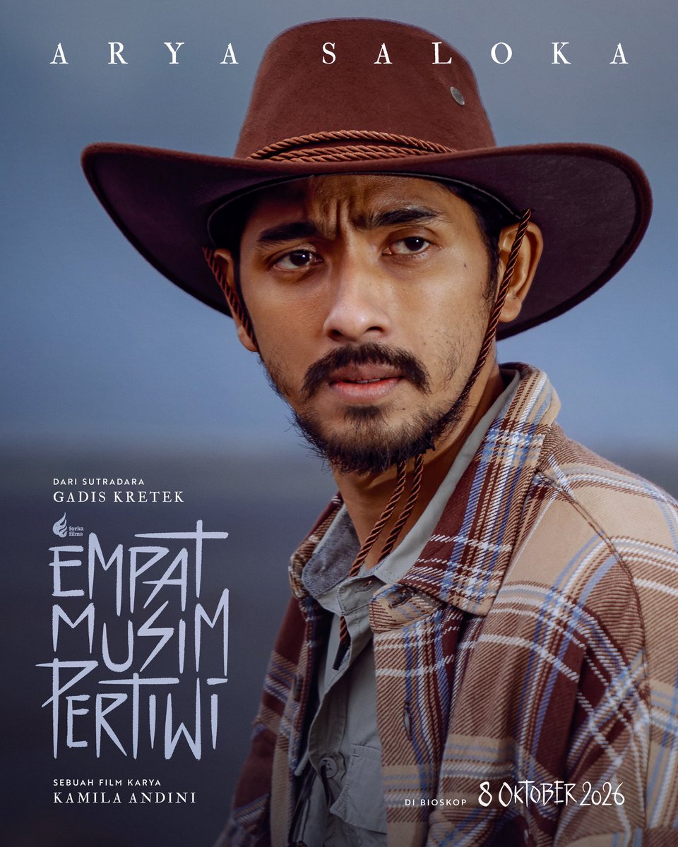 Forkafilms's tweet photo. Arya Saloka sebagai Bisma.

Di saat banyak orang ingin melupakan Pertiwi, Bisma justru menantikan kepulangannya. Siapakah Bisma bagi Pertiwi?

Sebuah film karya sutradara Kamila Andini dan produser Ifa Isfansyah. https://t.co/bcdSSFAk0M