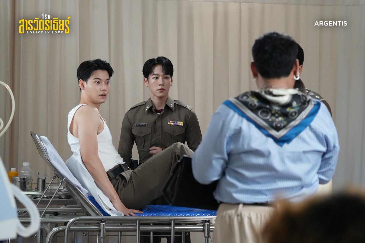 argentis_th's tweet photo. ภาพเบื้องหลังความสนุกของ #PoliceinLoveEP2 ไปดูโมเมนต์พร้อมกันเลย!

รับชมย้อนหลังได้ทาง WeTV
https://t.co/lZUeBuQYaF

“ที่รักสารวัตรเธียร์ | Police In Love”
ทุกวันเสาร์ เวลา 20:00 น.
ดูได้ที่ WeTV ที่เดียวเท่านั้น

#ที่รักสารวัตรเธียร์
#PoliceInLove https://t.co/FOBMGydDC3