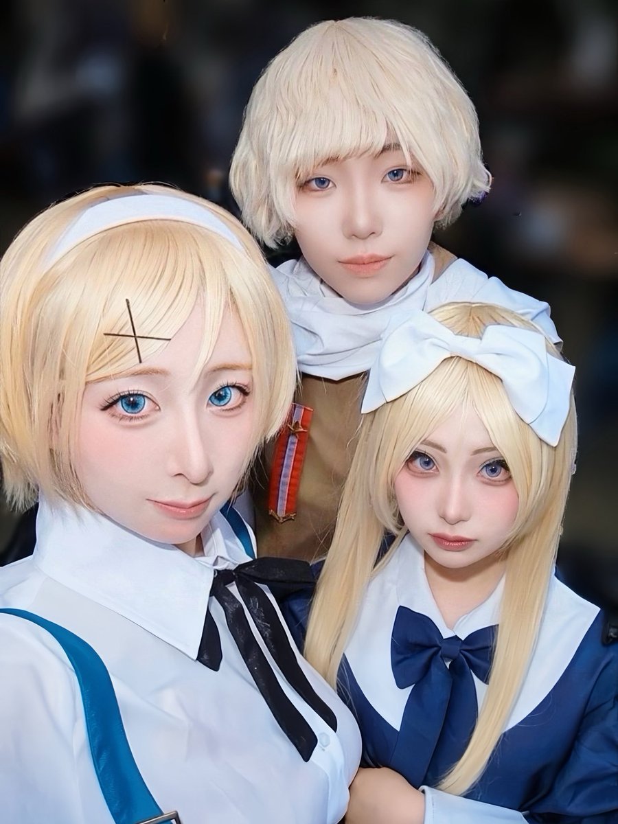 mugiO824's tweet photo. aph / cos / ルーシ一家

 #サツコス
 #ヘタリアコスプレ https://t.co/BARRDzCRXZ