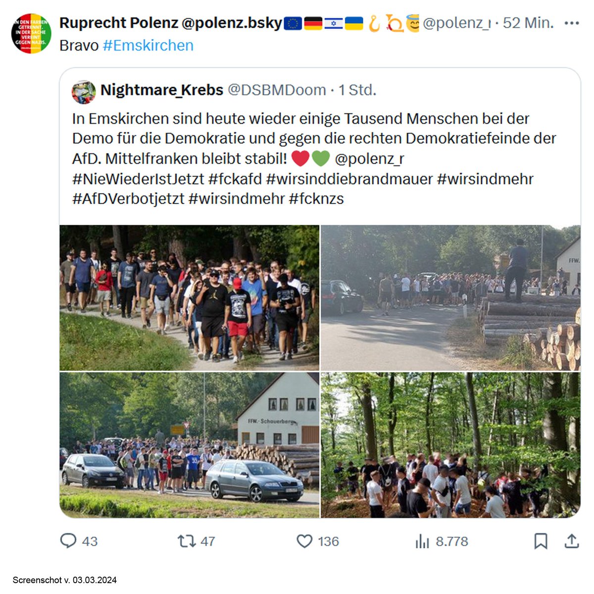 Dr_Flunder's tweet photo. Der Tweet, für den Polenz das Bundesverdienstkreuz bekommt. https://t.co/TYaXGAQYCE
