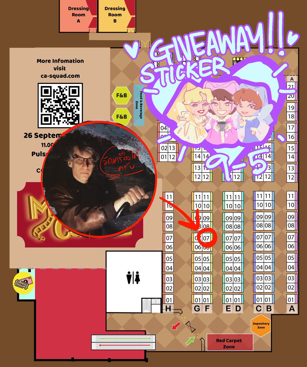 _katheroan's tweet photo. [RT Appreciated <3]
ใบเมนูแยกของเราที่งาน #moviescnv2026 ค่ะ ! Multifandom มาก ๆ เลย><  

 มีโปรลดแลกแจกแถมมากมาย แวะมาเยี่ยมชมหรือพูดคุยทักทายกันได้นะคะ ขอบคุณที่สนใจค่ะ!🥺🙏
 
🎬 F07 | แอ๊บโซล่า ซินิหมูด
📍Central World | Pulse hall
🗓️ Sat 26 September https://t.co/AfRPhAxRqH