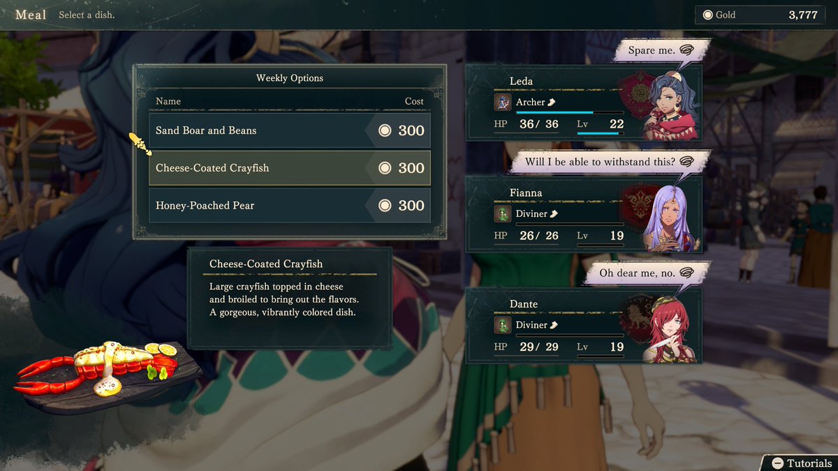 Doggo_Sif's tweet photo. I stg everyone in this game is picky as hell, like there will be some normal ass shit like bread and butter on the menu and someone will still go ew i dont want that. Especially you Fianna you hate everything https://t.co/zEibQwtc7P