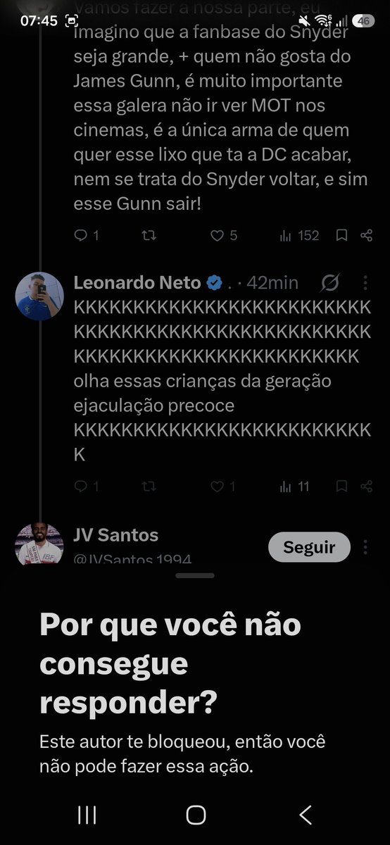 psxalucard's tweet photo. @JVSantos_1994 @Leo_neto12 @geek_macho Olha o nipe de quem criticou a minha postagem 🤣, olha a foto de perfil kkkkkkkkkkk

Um é viado enzo querendo parecer ser homem raiz e o outro é BAMBI 

🤣🤣🤣🤣🤣🤣🤣🤣 https://t.co/0LKWARZkUR