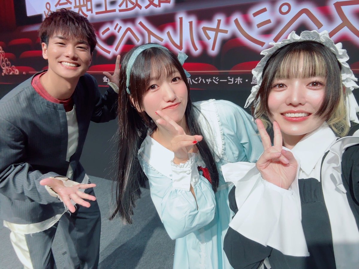 izm_tako's tweet photo. 『#凶乱令嬢 ニア・リストン』最速上映会&amp;トークショーありがとうございました！
作品の世界をひと足先にご満喫いただけましたでしょうか✨

放送は10月6日からスタートです！
原作ファンの方も初見の方もぜひご期待ください！ https://t.co/Qu5je6ULgc