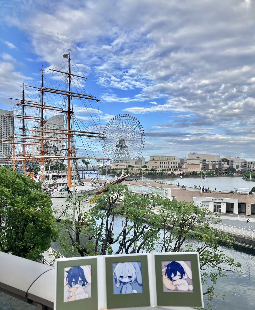 ministep4's tweet photo. 瑠璃と月白とお出かけしてきました🎡 https://t.co/EHKmFUPXIi
